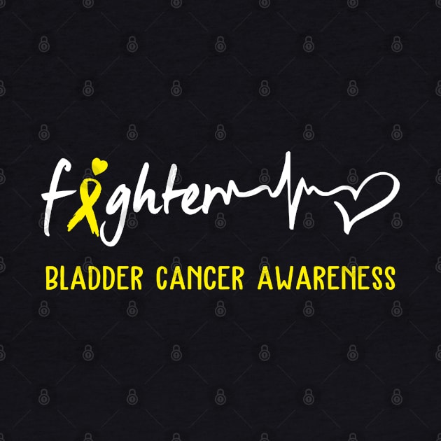 Bladder Cancer Awareness Support Bladder Cancer Fighter Gifts by ThePassion99